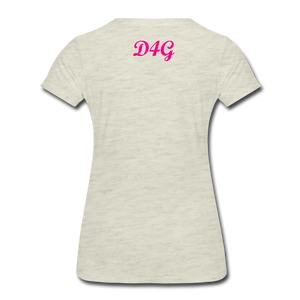 Women’s Pink I AMT-Shirt - heather oatmeal