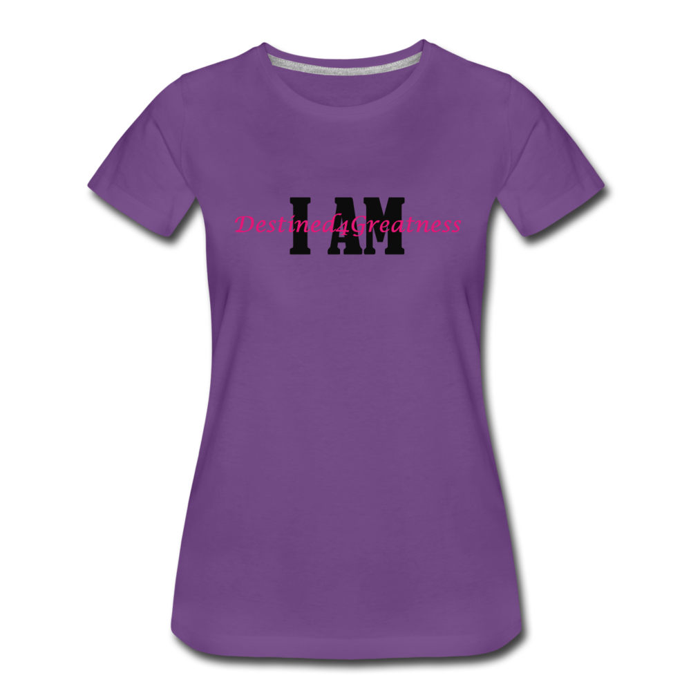 Women’s Pink I AMT-Shirt - purple