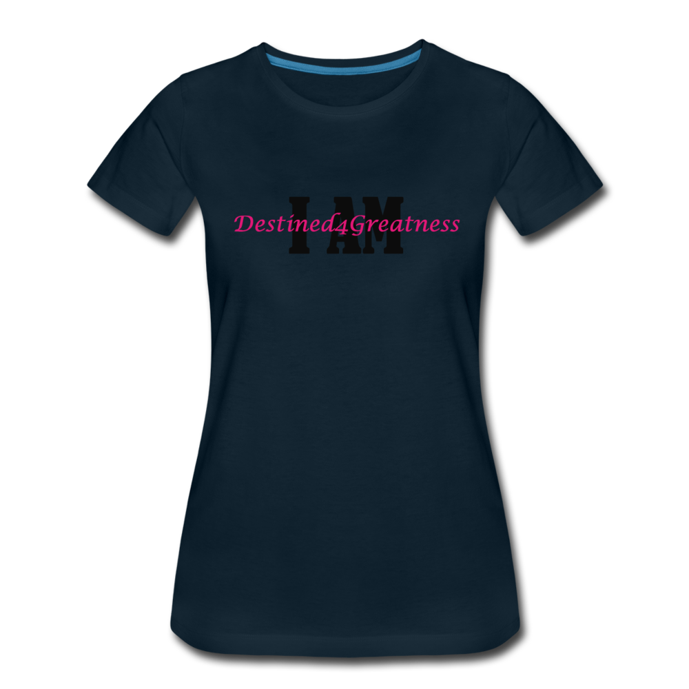 Women’s Pink I AMT-Shirt - deep navy