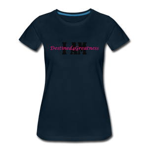 Women’s Pink I AMT-Shirt - deep navy