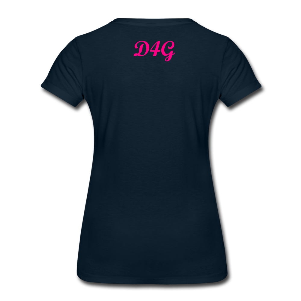 Women’s Pink I AMT-Shirt - deep navy