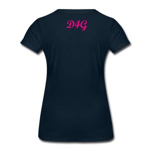 Women’s Pink I AMT-Shirt - deep navy