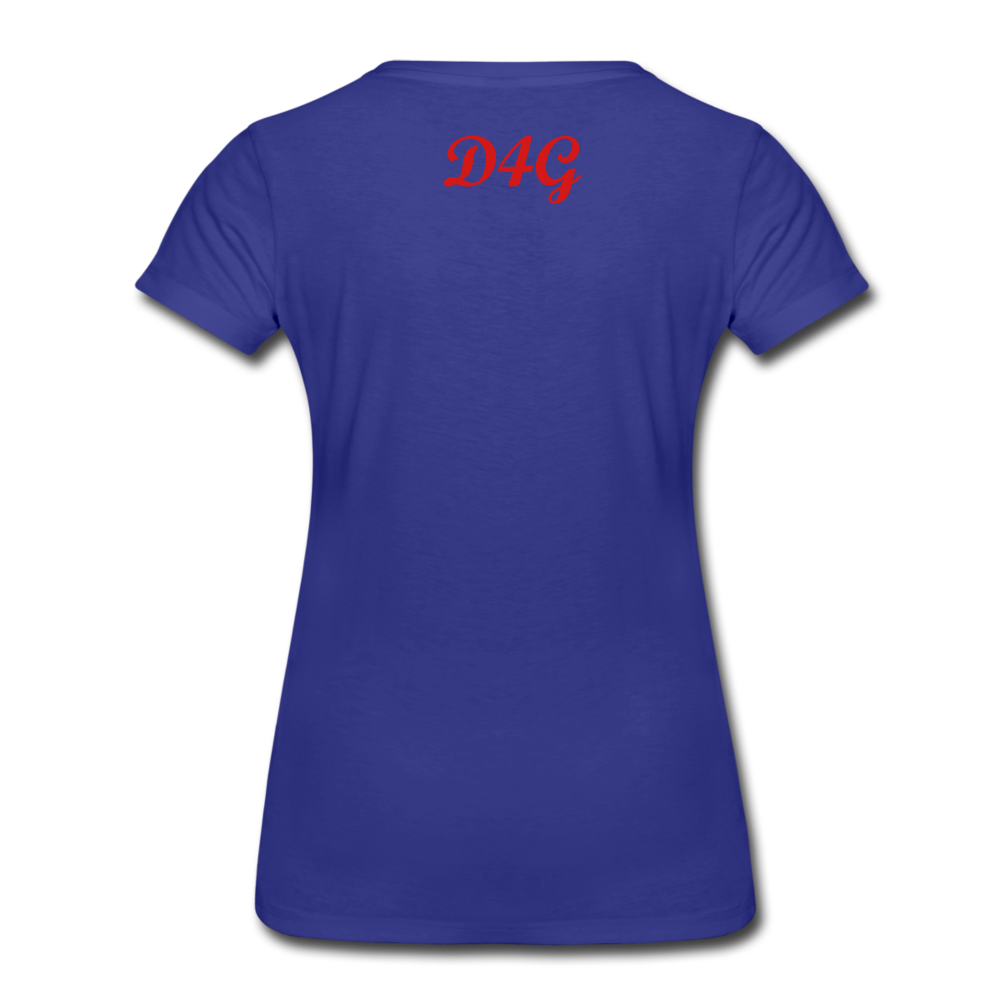 Women’s Red I AM T-Shirt - royal blue