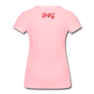 Women’s Red I AM T-Shirt - pink