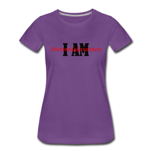 Women’s Red I AM T-Shirt - purple