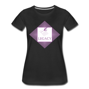 Women’s Purple Legacy T-Shirt - black