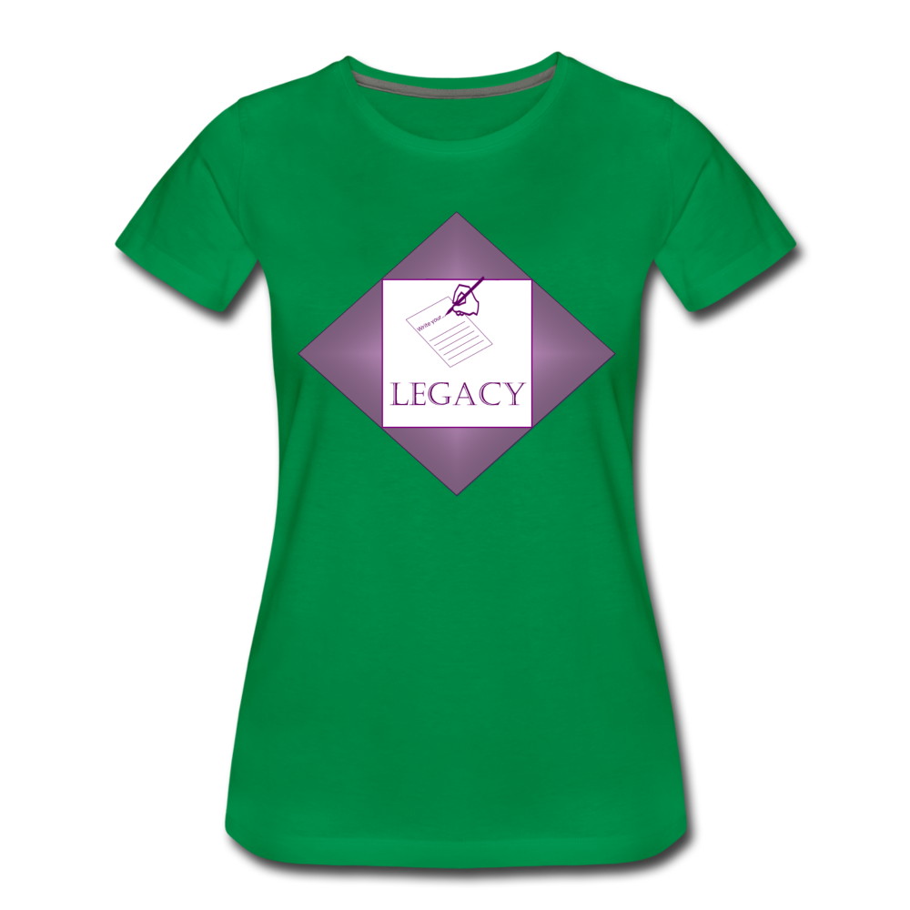 Women’s Purple Legacy T-Shirt - kelly green