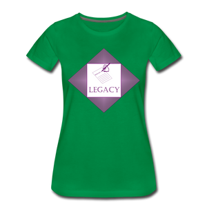 Women’s Purple Legacy T-Shirt - kelly green