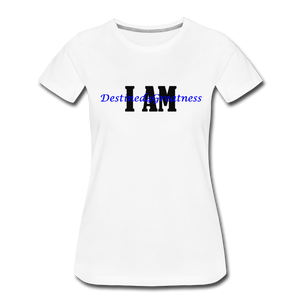 Women’s Royal I AM T-Shirt - white