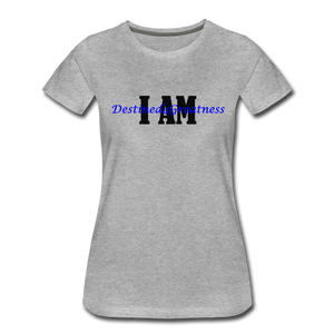 Women’s Royal I AM T-Shirt - heather gray