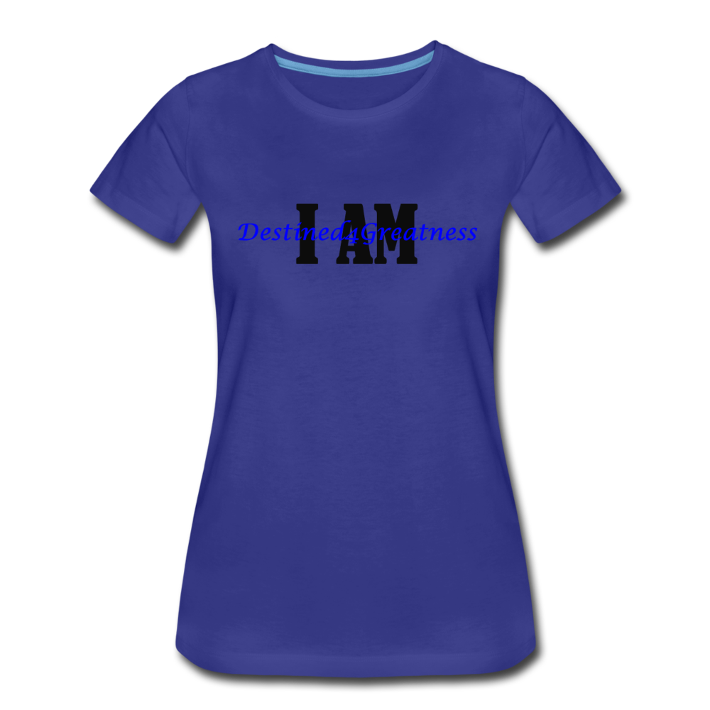 Women’s Royal I AM T-Shirt - royal blue