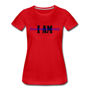 Women’s Royal I AM T-Shirt - red