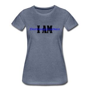 Women’s Royal I AM T-Shirt - heather blue