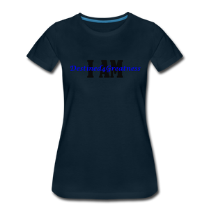 Women’s Royal I AM T-Shirt - deep navy