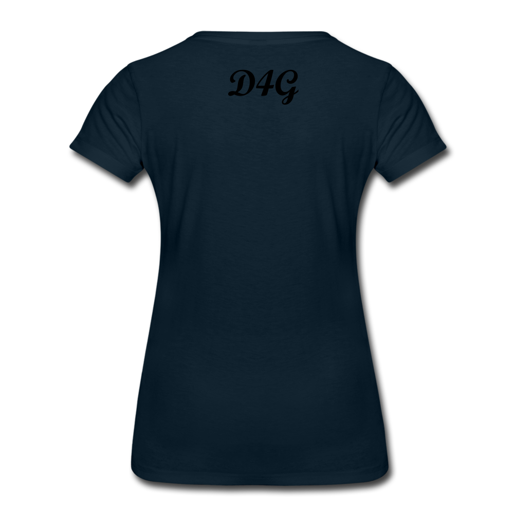 Women’s Royal I AM T-Shirt - deep navy