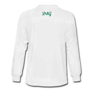 Unisex Green I AM Long Sleeve T-Shirt - white