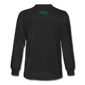 Unisex Green I AM Long Sleeve T-Shirt - black