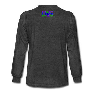 D4G Color Logo Long Sleeve T-Shirt - heather black