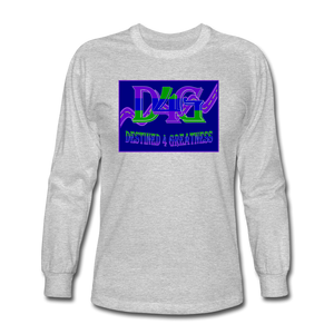 D4G Color Logo Long Sleeve T-Shirt - heather gray