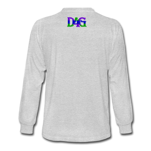 D4G Color Logo Long Sleeve T-Shirt - heather gray