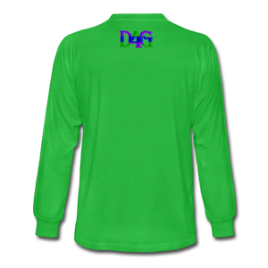 D4G Color Logo Long Sleeve T-Shirt - bright green