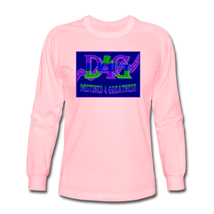 D4G Color Logo Long Sleeve T-Shirt - pink