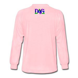 D4G Color Logo Long Sleeve T-Shirt - pink