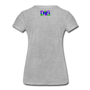 Women’s D4G Color Logo T-Shirt - heather gray