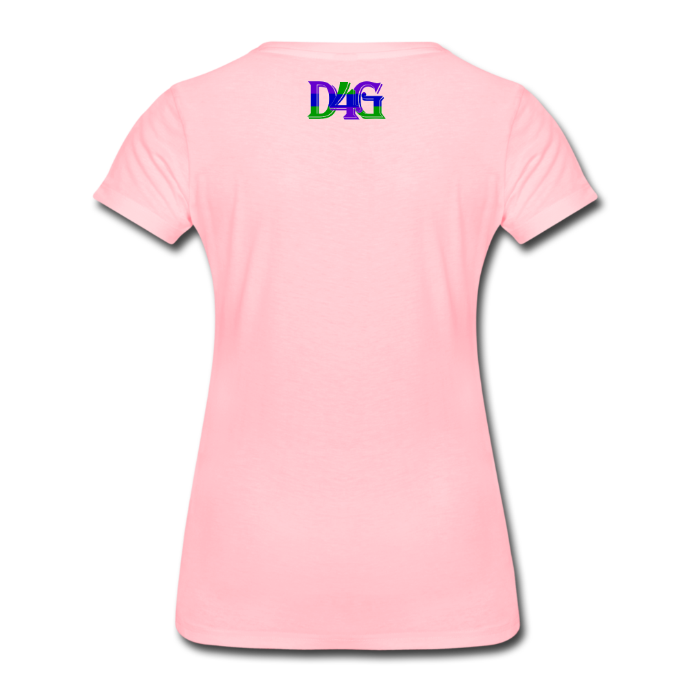 Women’s D4G Color Logo T-Shirt - pink