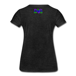 Women’s D4G Color Logo T-Shirt - charcoal gray