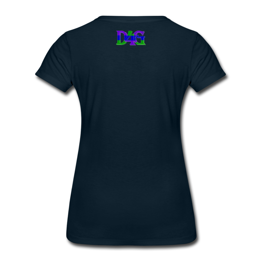 Women’s D4G Color Logo T-Shirt - deep navy