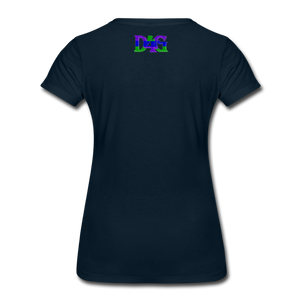 Women’s D4G Color Logo T-Shirt - deep navy