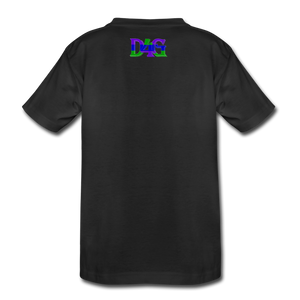 Youth D4G Color Logo T-Shirt - black