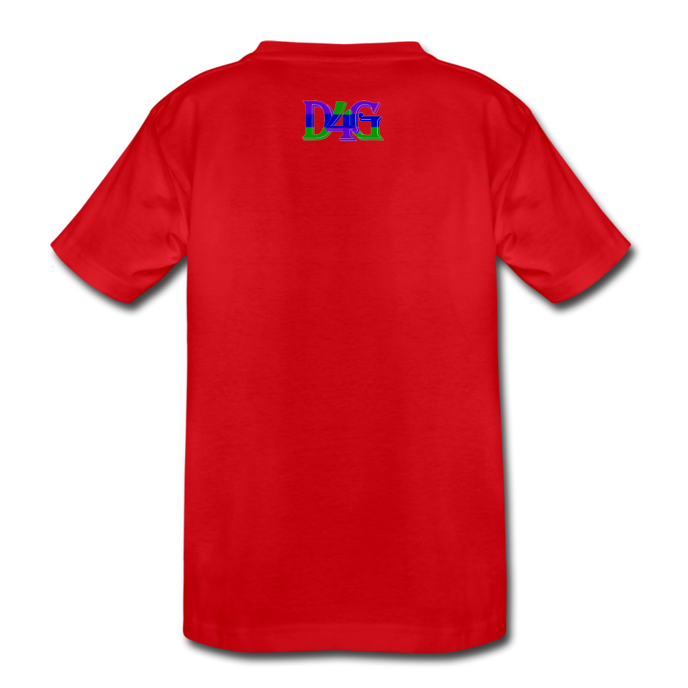 Toddler D4G Color Logo T-Shirt - red