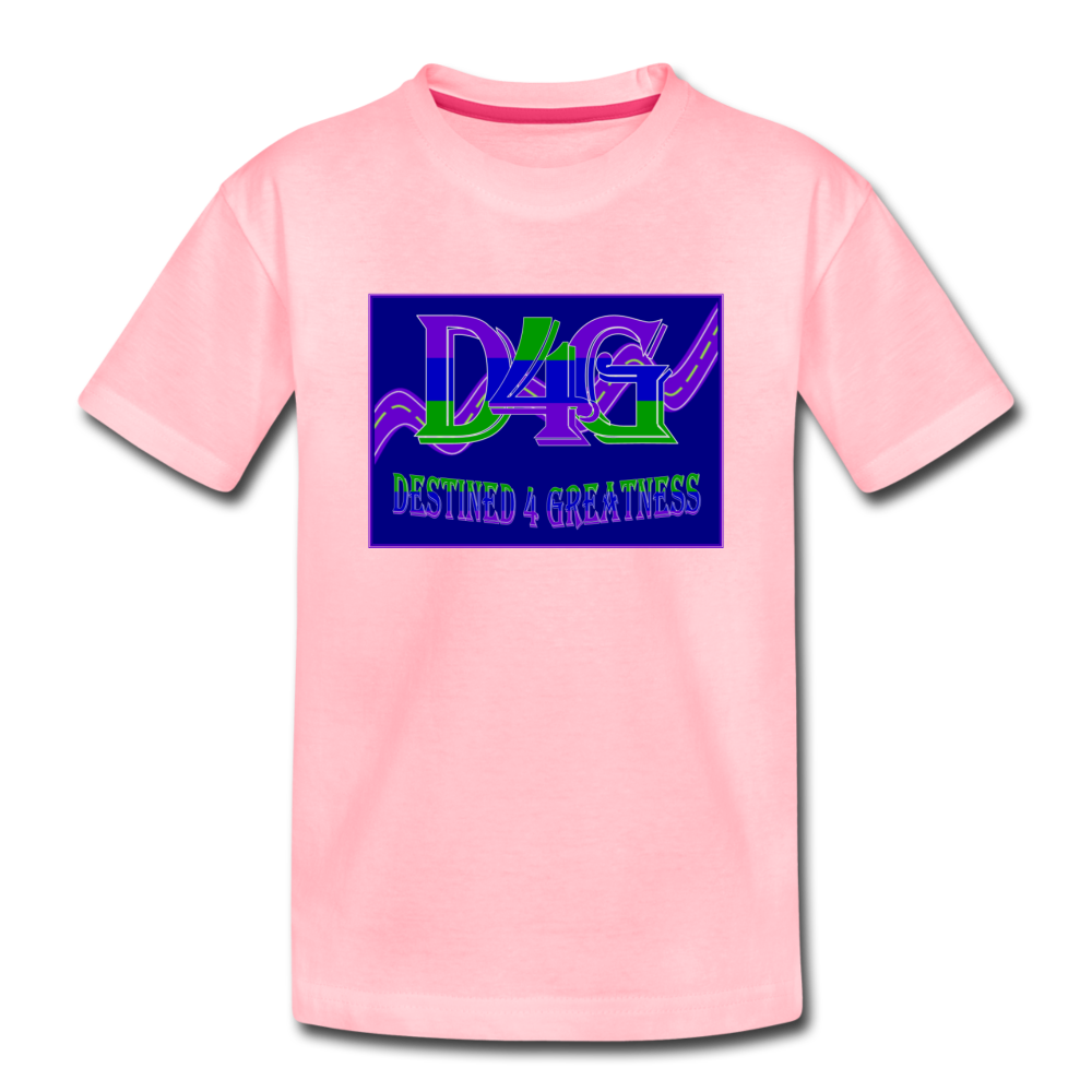 Toddler D4G Color Logo T-Shirt - pink