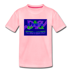 Toddler D4G Color Logo T-Shirt - pink