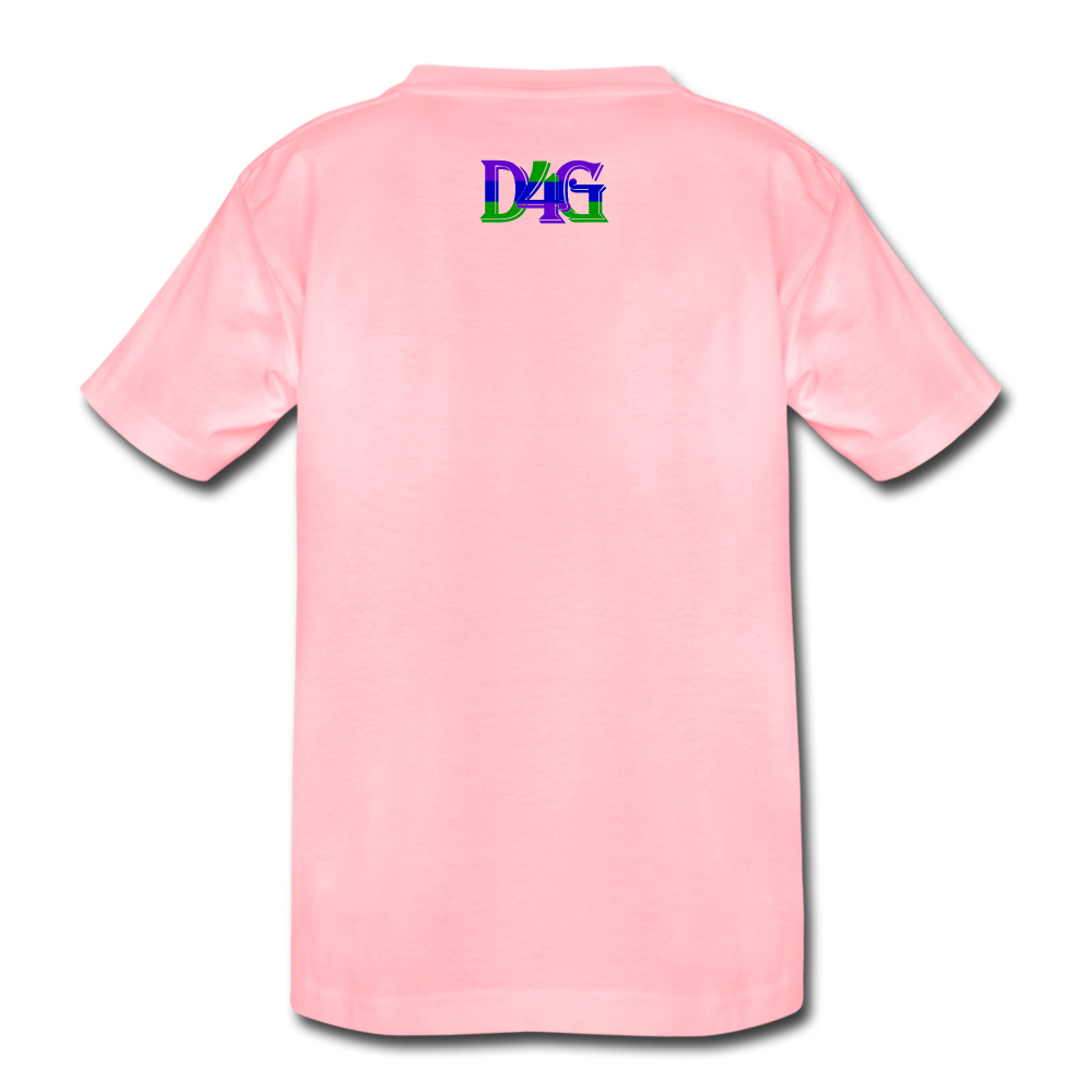 Toddler D4G Color Logo T-Shirt - pink