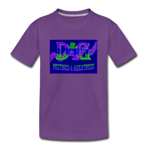 Toddler D4G Color Logo T-Shirt - purple