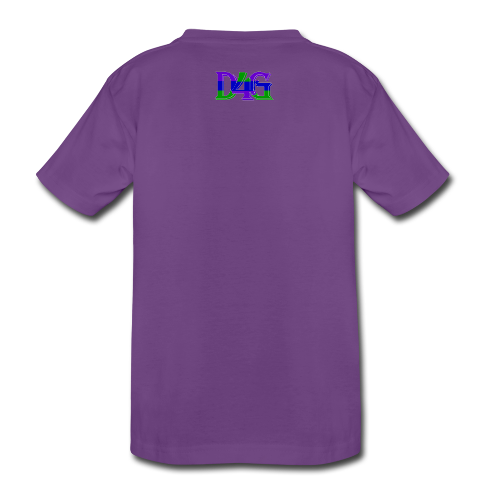 Toddler D4G Color Logo T-Shirt - purple