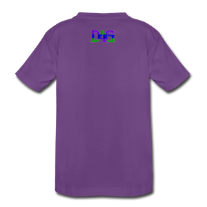 Toddler D4G Color Logo T-Shirt - purple