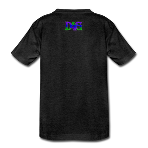 Toddler D4G Color Logo T-Shirt - charcoal gray