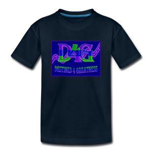 Toddler D4G Color Logo T-Shirt - deep navy