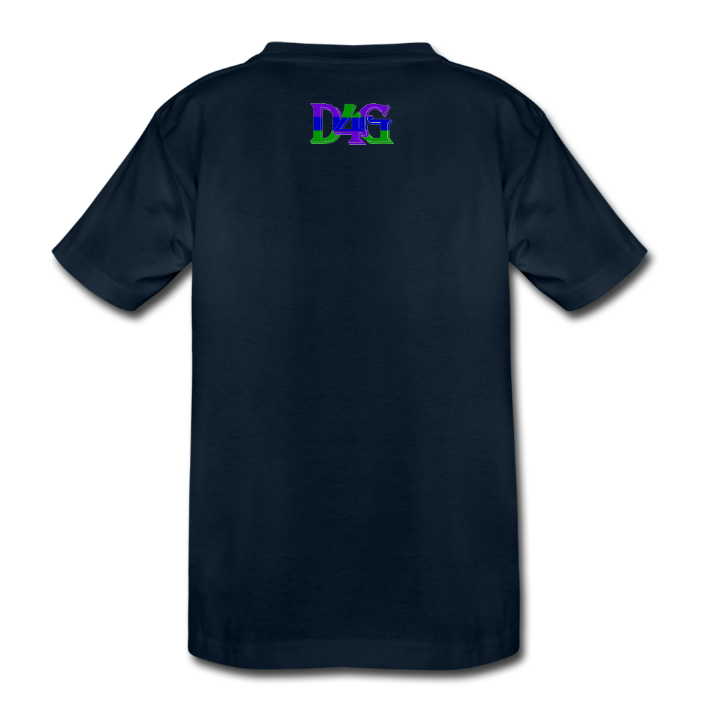 Toddler D4G Color Logo T-Shirt - deep navy