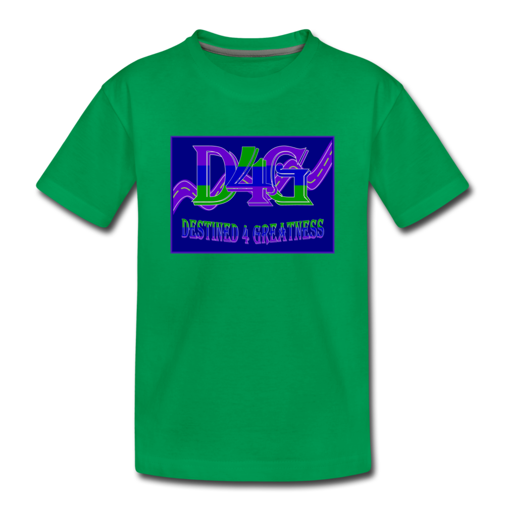 Toddler D4G Color Logo T-Shirt - kelly green