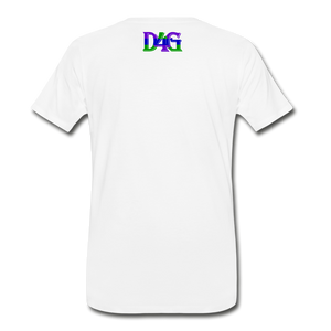 Men's D4G Color Logo T-Shirt - white