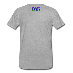 Men's D4G Color Logo T-Shirt - heather gray