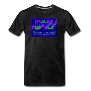 Men's D4G Color Logo T-Shirt - charcoal gray