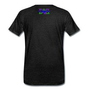 Men's D4G Color Logo T-Shirt - charcoal gray