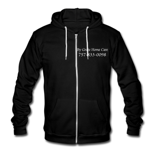 BGHC Unisex Fleece Zip Hoodie - black