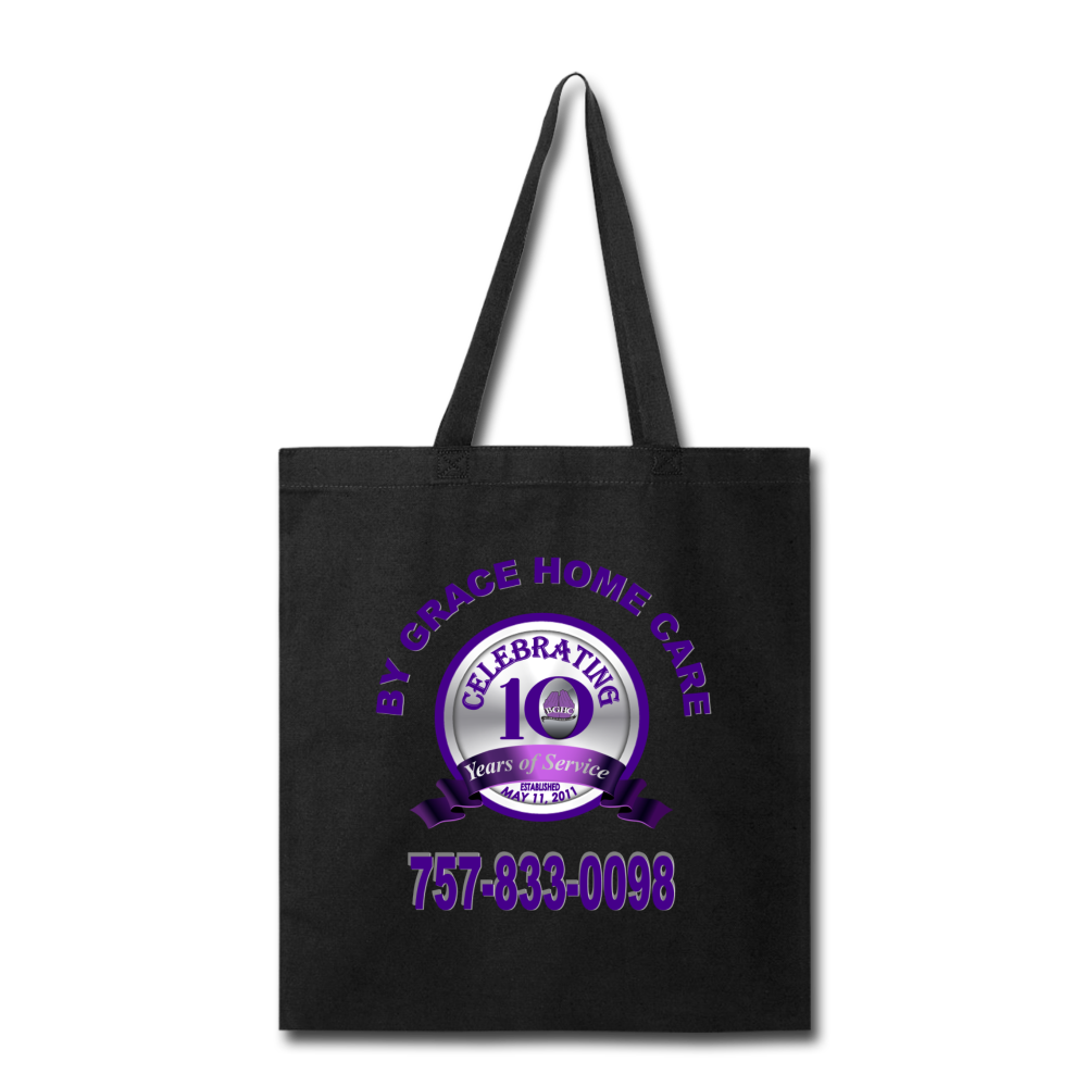 BGHC 10 Year Anniversary Tote Bag - black